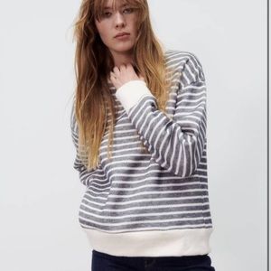 Striped sweatshirt